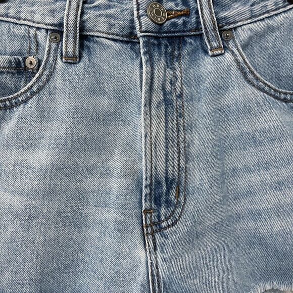BDG Cheeky Super High Rise Cut Off Jeans Shorts Size 27 - Picture 3 of 9
